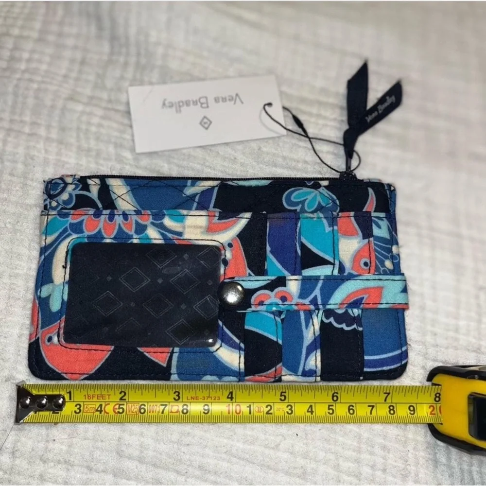 NWT Vera Bradley Lotus Flower Swirl Wallet - Picture 5 of 5